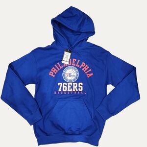 NBA Royal Blue Philadelphia 76ers Crewneck Sweatshirt NWT